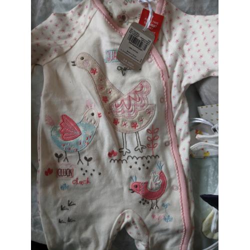Sainsbury's 3-6 months sleep suits