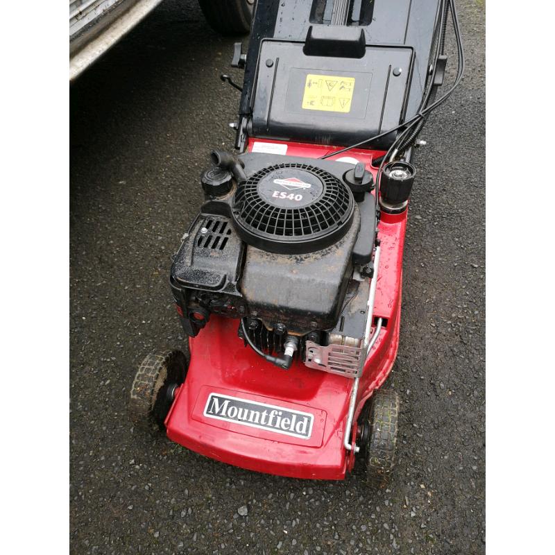 Mountfield petrol roller lawnmower