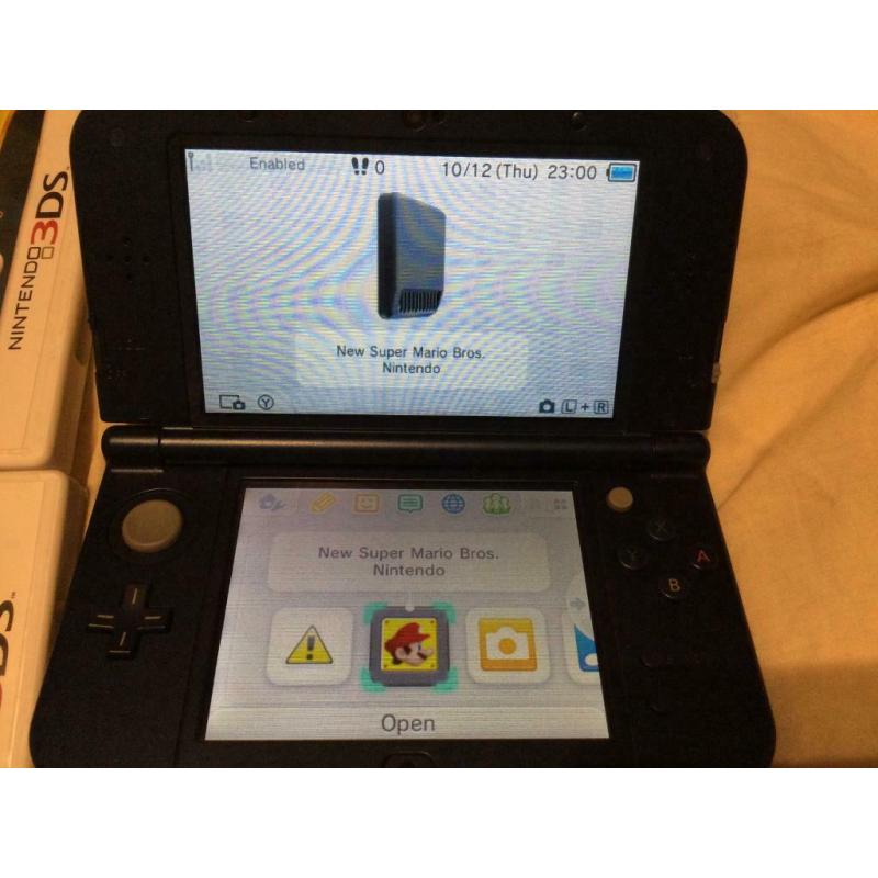 New Nintendo 3DSXL With 9 Games
