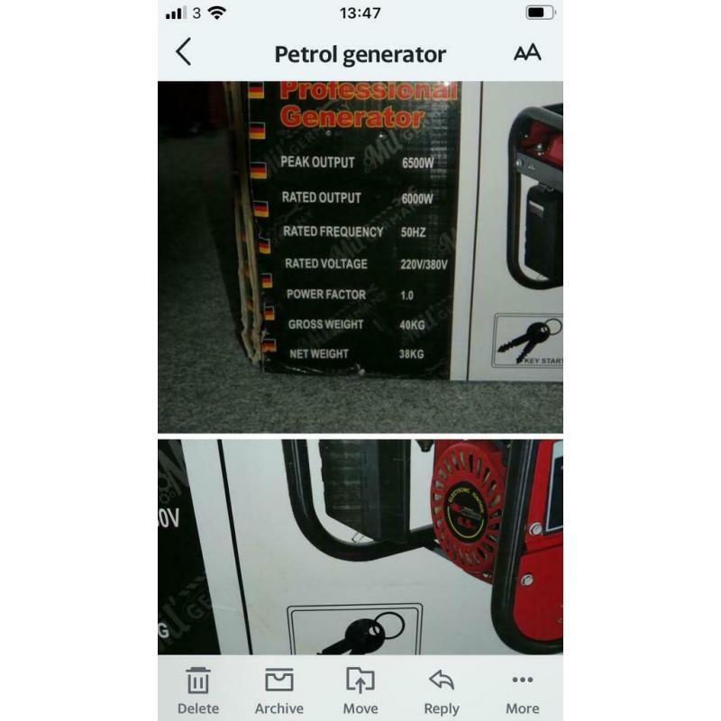 Petrol Generator