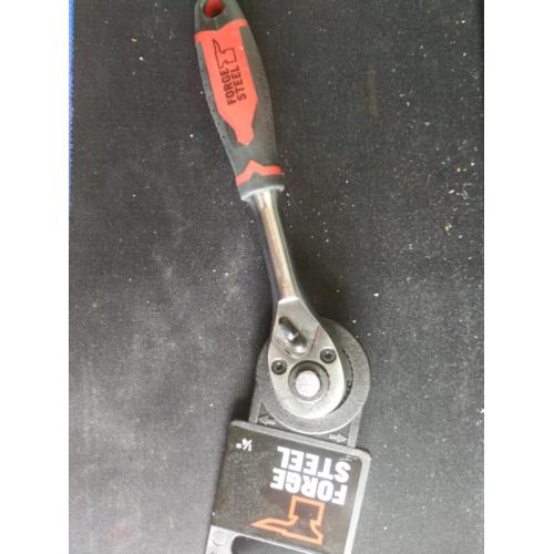 Forge Steel 1/4" ratchet handle
