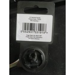 Forge Steel 1/4" ratchet handle
