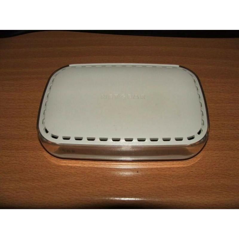 Netgear Router & Home Network Switch - 4 Ports (Wired)