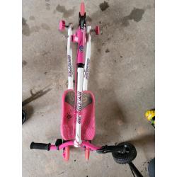 Sporter 1 Pink Scooter with Light Up Wheels