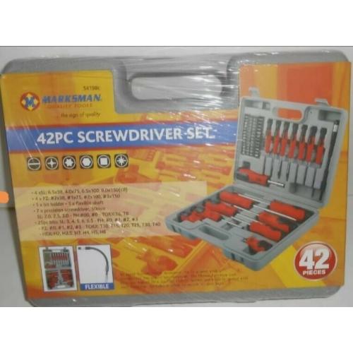 Marksman 42pc Screwdriver Set 54198c