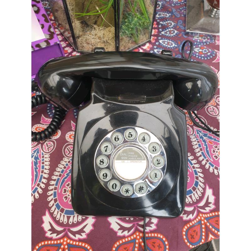 GPO 746 retro push button phone