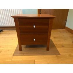 Chest of Drawers and 2 beside tables