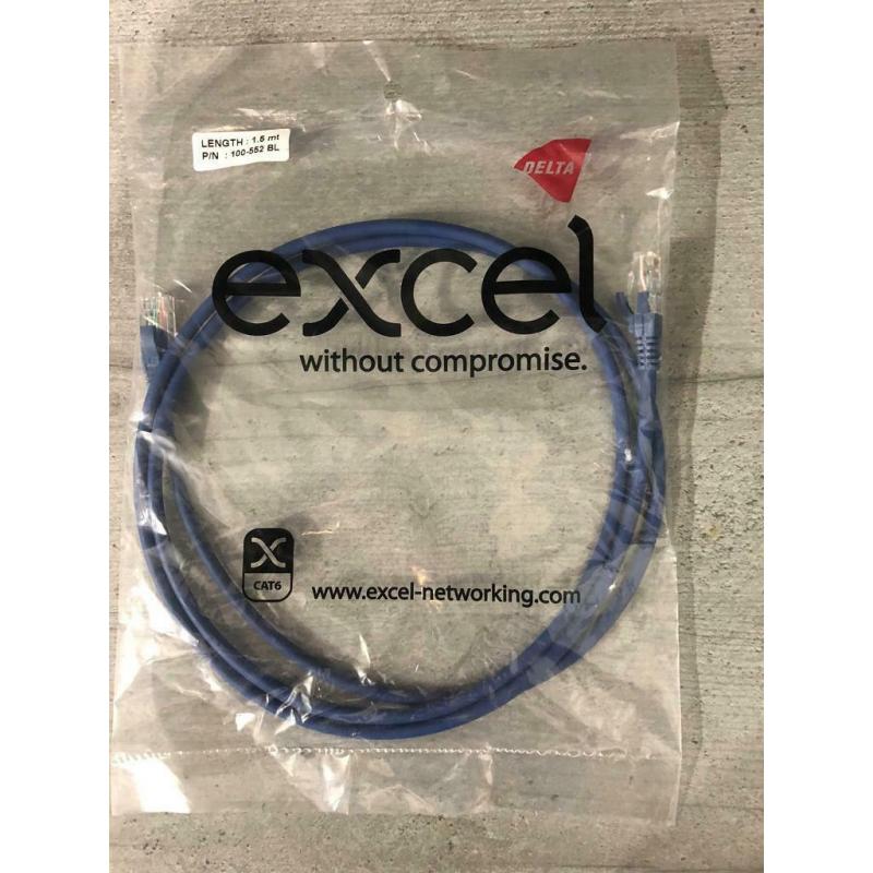 Excel patch cable 1.5m Cat6