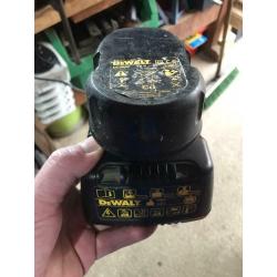 DeWalt charger and battery 18v