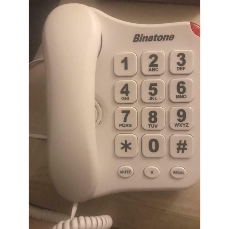 Big Button Corded telephone
