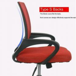 Office Computer Desks Seats Mesh Chair Ergonomic 360? Adjustable Chair