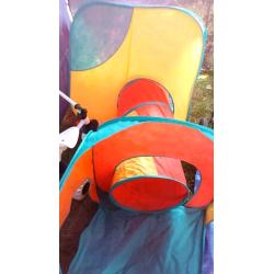 Kids tent and trike