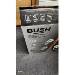 Bush Cordless Handstick Vacuum Cleaner 0.65L 25.2V - White