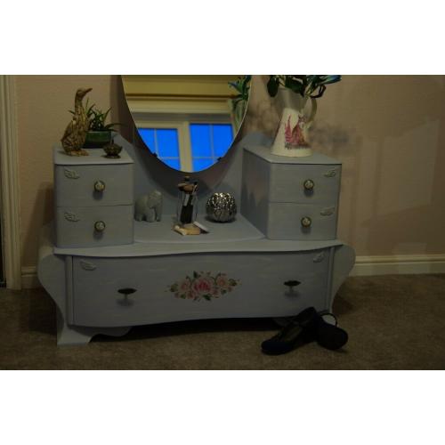 Vintage up-cycled dressing table
