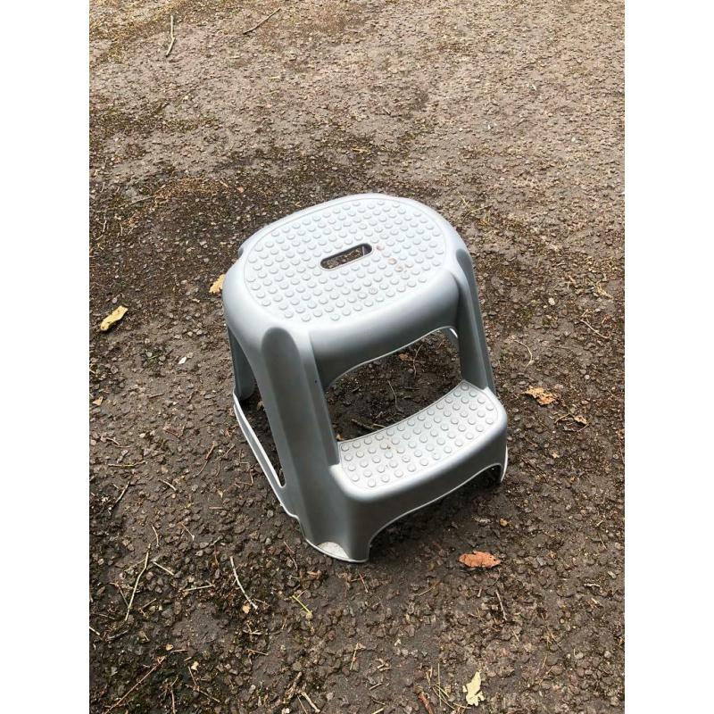 Plastic step or chair