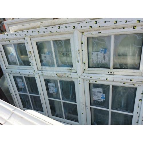 New UPVC Double Glazed Georgian White Window 1830mm W x 1280mm H