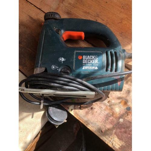 Black and decker jigsaw