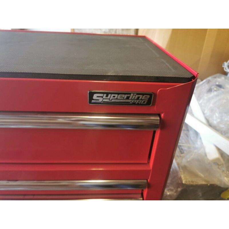 Sealey 13 Drawer Rollcab & 10 drawer topchest Red Brand New