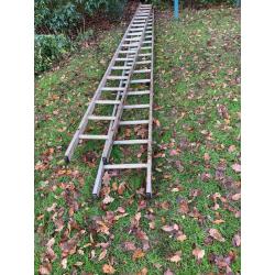 Double ladder set
