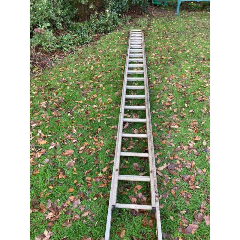 Double ladder set