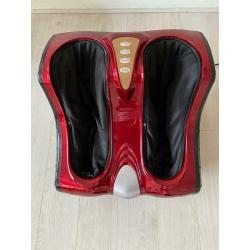 Electric foot calf and ankle massager