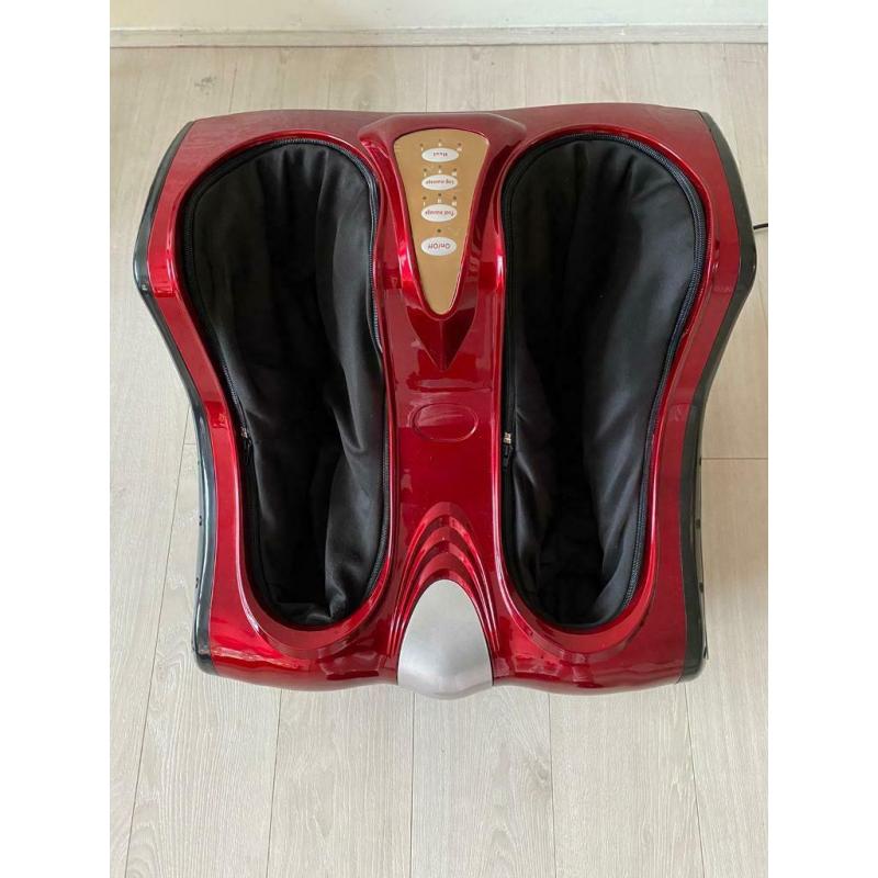 Electric foot calf and ankle massager