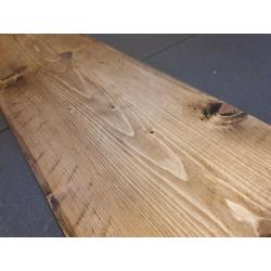 rustic scaffold boards