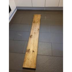 rustic scaffold boards