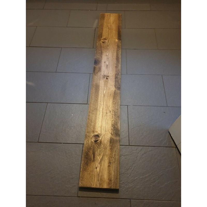 rustic scaffold boards