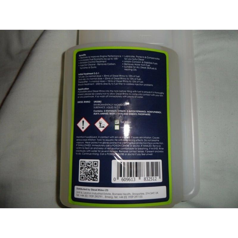Diesel Rhino fuel Additive 500ml