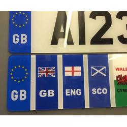 3D GEL AND 4D NUMBER PLATES