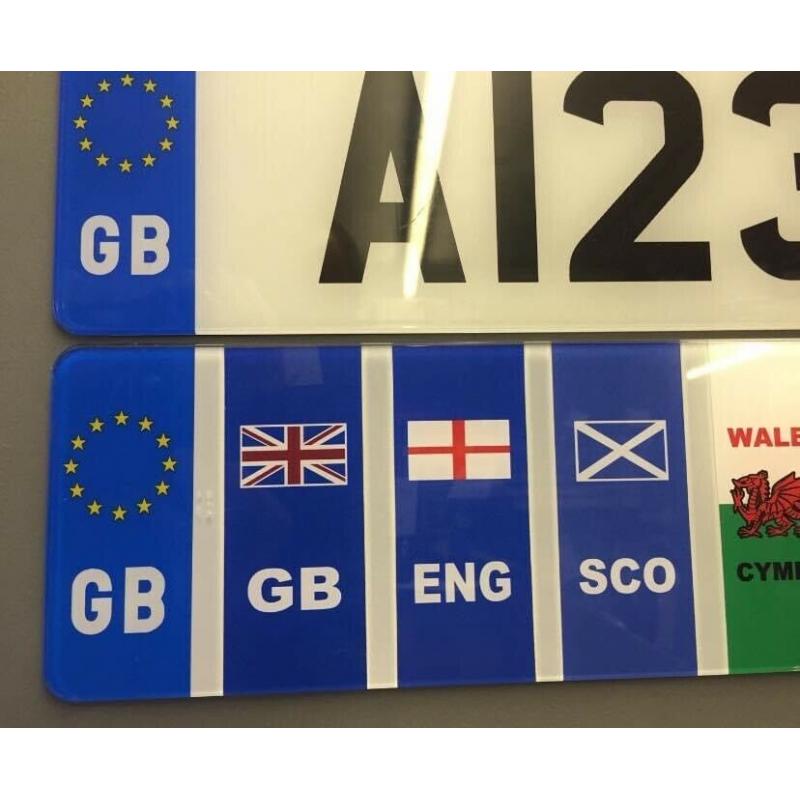 3D GEL AND 4D NUMBER PLATES