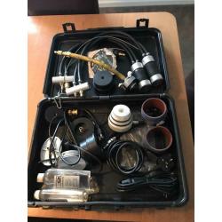 High pressure diagnostic leak detector