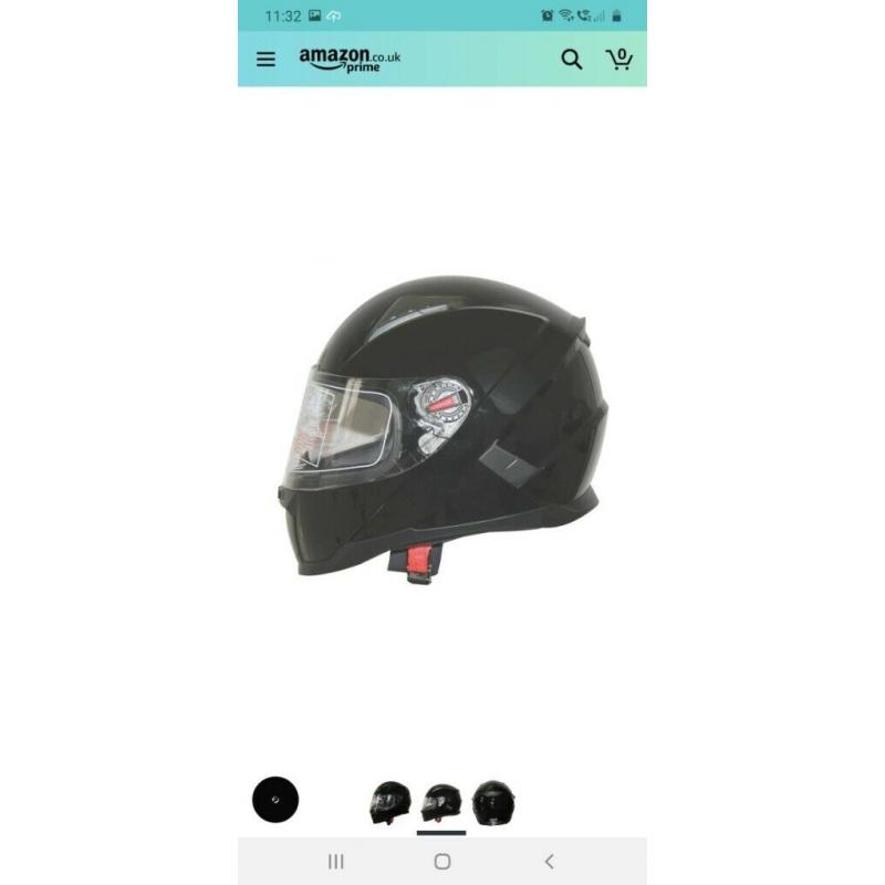 BHR MOTORBIKE HELMET SIZE XS NEW IN BOX