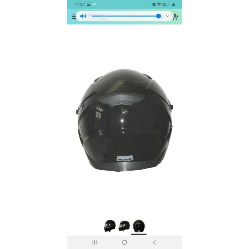 BHR MOTORBIKE HELMET SIZE XS NEW IN BOX