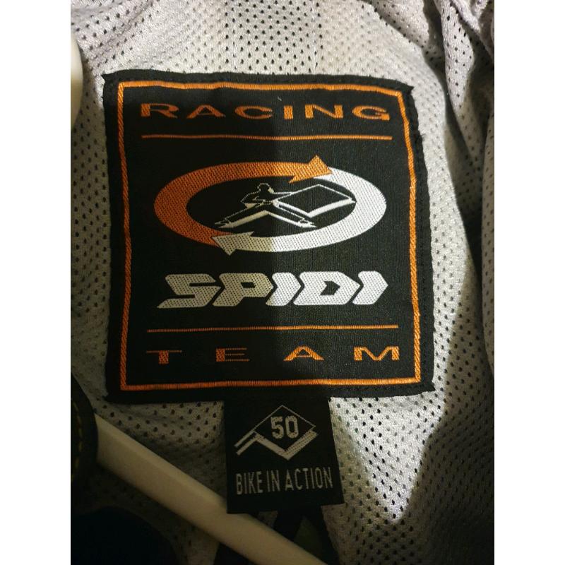 Racing spidi team leathers