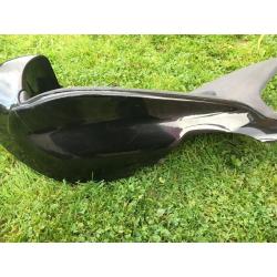 Gilera runner black footboards panels