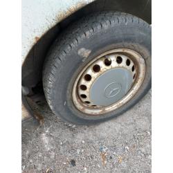 Mercedes Vito 2001reg, Wheels