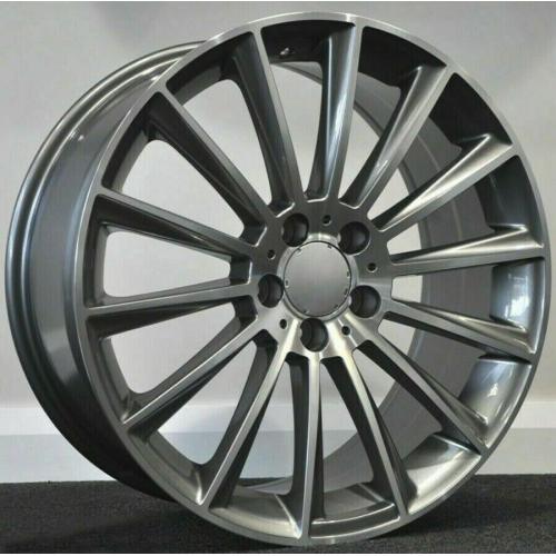 x4 20" Premium Turbine Mercedes Style Amg 8.5/9.5 Mercedes C E S Class Grey Pol