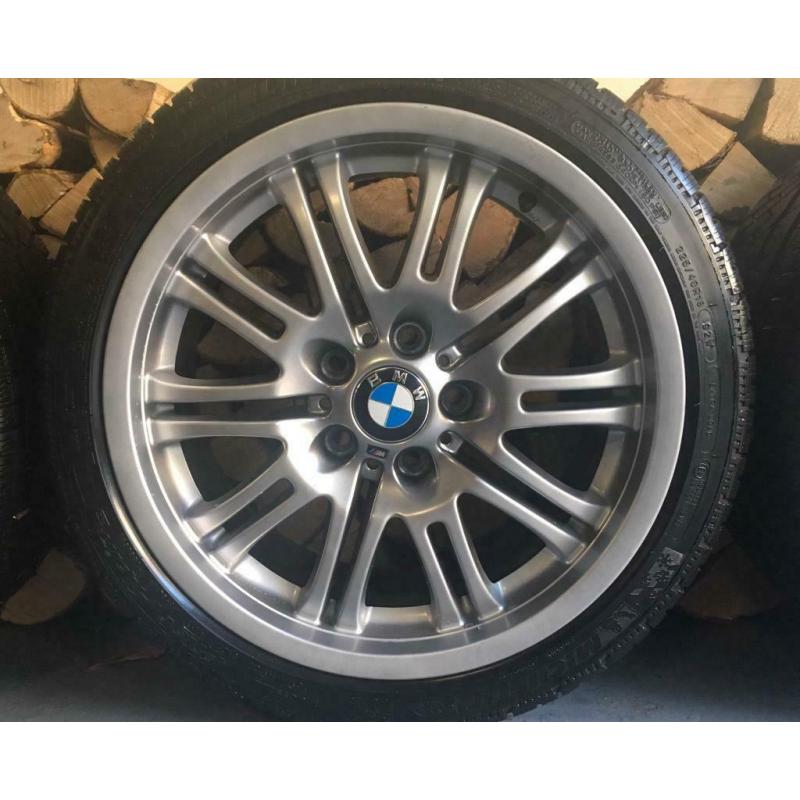 BMW E46 M3 18? Alloy wheels & Michelin alpin 4 winter tyres