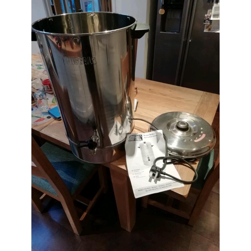 40ltr buffalo water boiler new unused