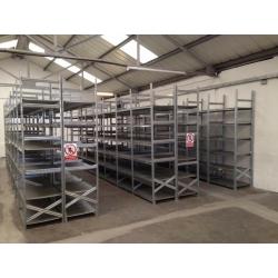 1000 BAYS OF GALVENISED SUPERSHELF INDUSTRIAL SHELVING 2 M HIGH !( PALLET RACKING , STORAGE)