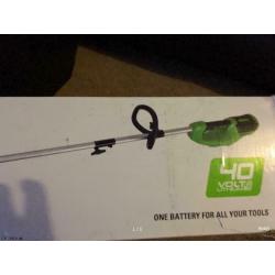 Green works 40V grass strimmer -Tool only - NEW IN BOX