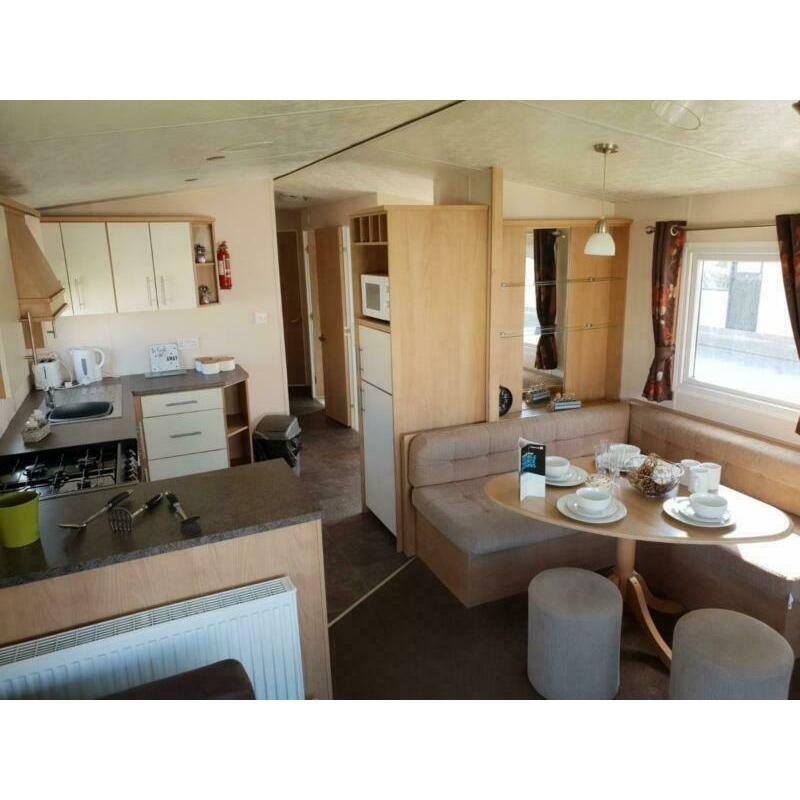 STATIC CARAVAN FOR SALE WITH SITE FEES ONLY ?2,400!!! DOUBLE GLAZED AND HEATED