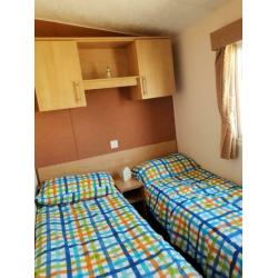 STATIC CARAVAN FOR SALE WITH SITE FEES ONLY ?2,400!!! DOUBLE GLAZED AND HEATED
