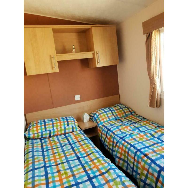 STATIC CARAVAN FOR SALE WITH SITE FEES ONLY ?2,400!!! DOUBLE GLAZED AND HEATED
