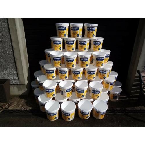 10 litre Plastic Buckets & Lids Recycled Washed Ready For Re-use Used Once from new.