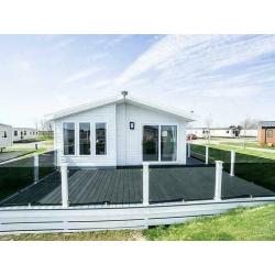 Lodge For Sale In Skegness With Full Wrap Decking CALL DEVAN ON 07495701402