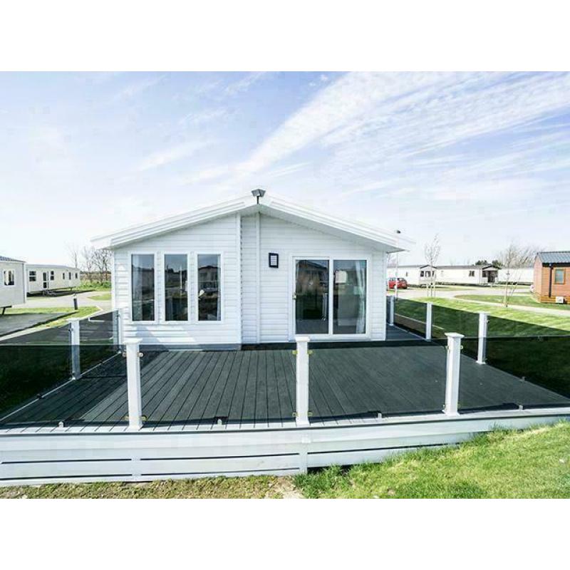 Lodge For Sale In Skegness With Full Wrap Decking CALL DEVAN ON 07495701402