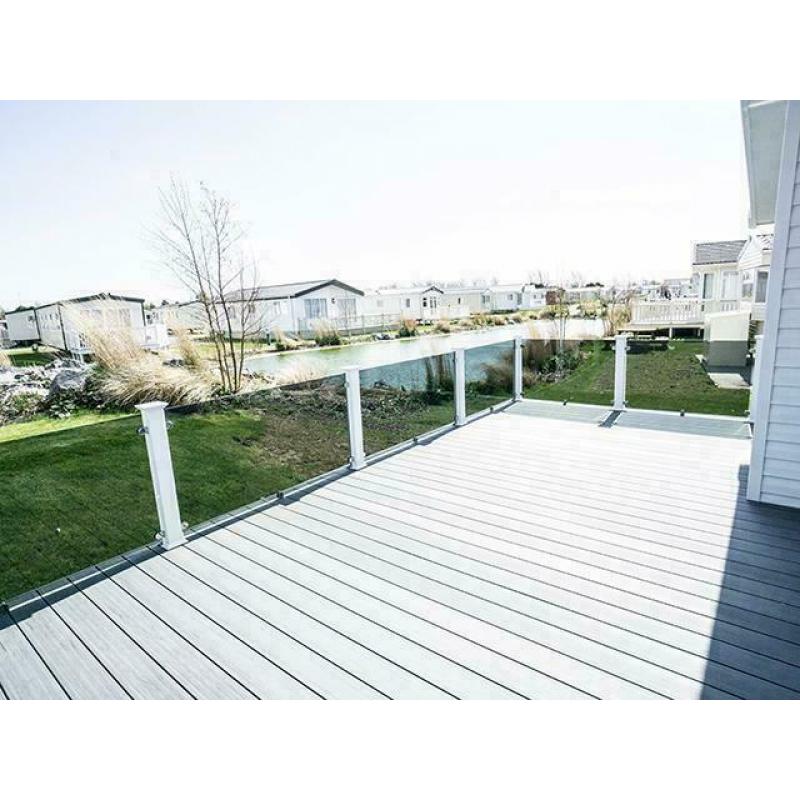 Lodge For Sale In Skegness With Full Wrap Decking CALL DEVAN ON 07495701402